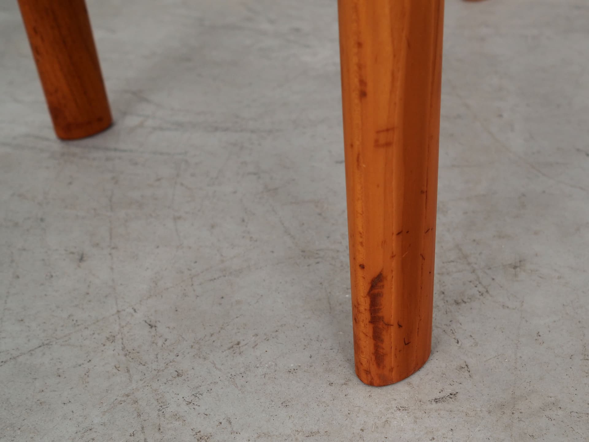 Armchair, teak beige boucle, Denmark, 1970s - 66466