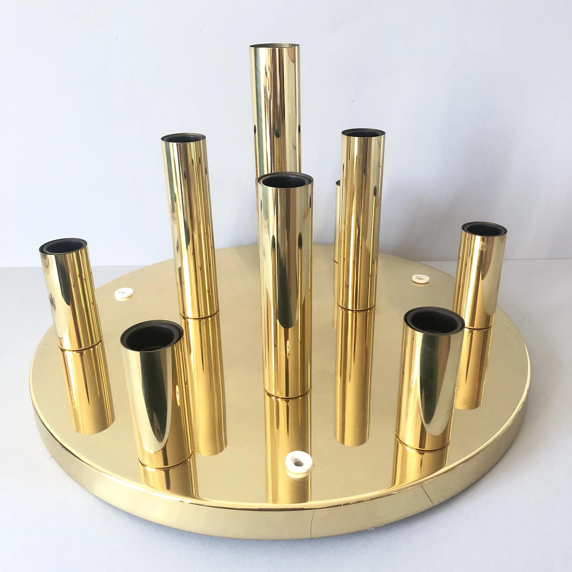Brass Ceiling or Wall Lamp, Sölken Leuchten, Germany, 1980s - 35672