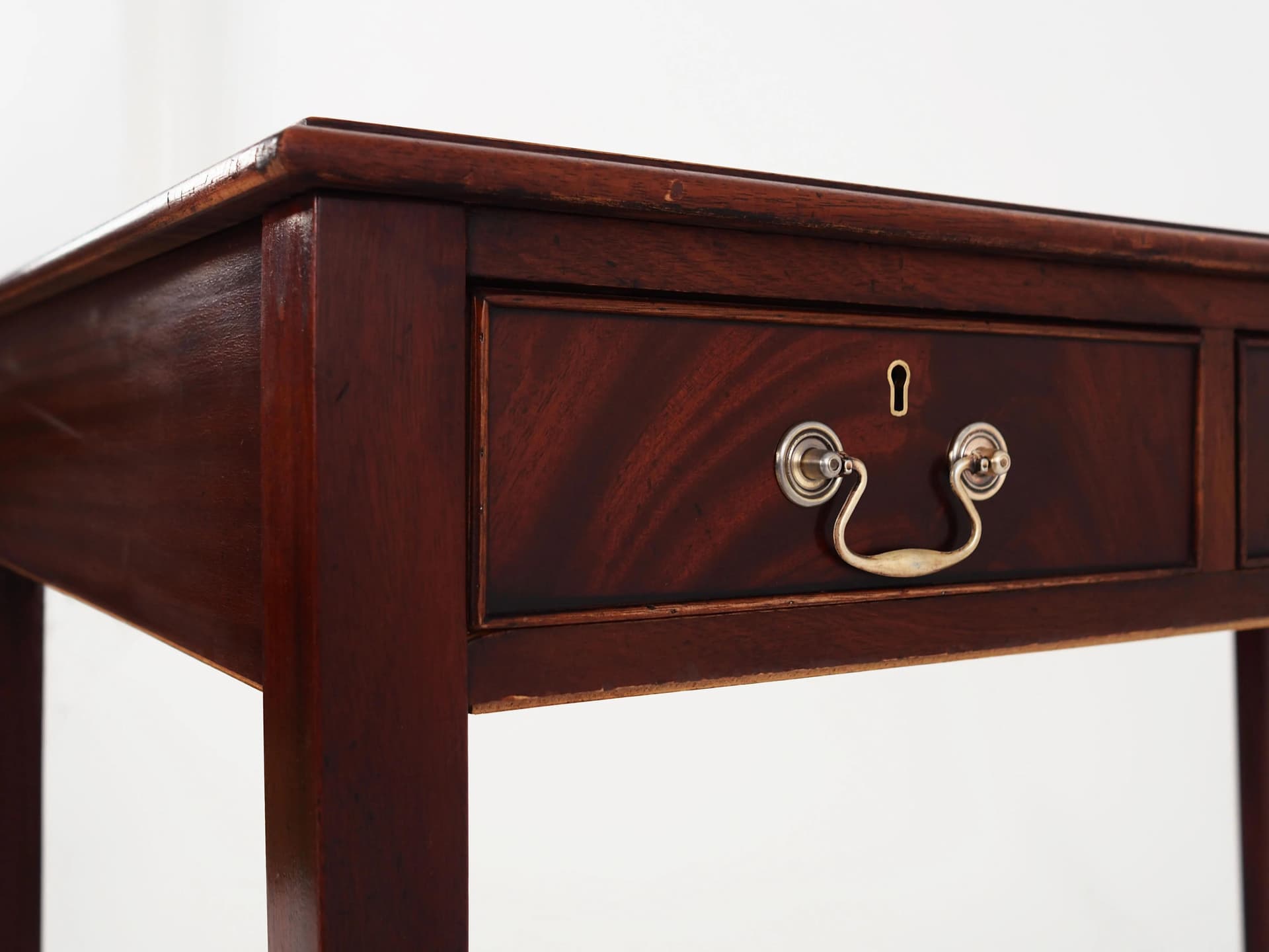 Desk, brown mahogany, Denmark, 1970s - 35607