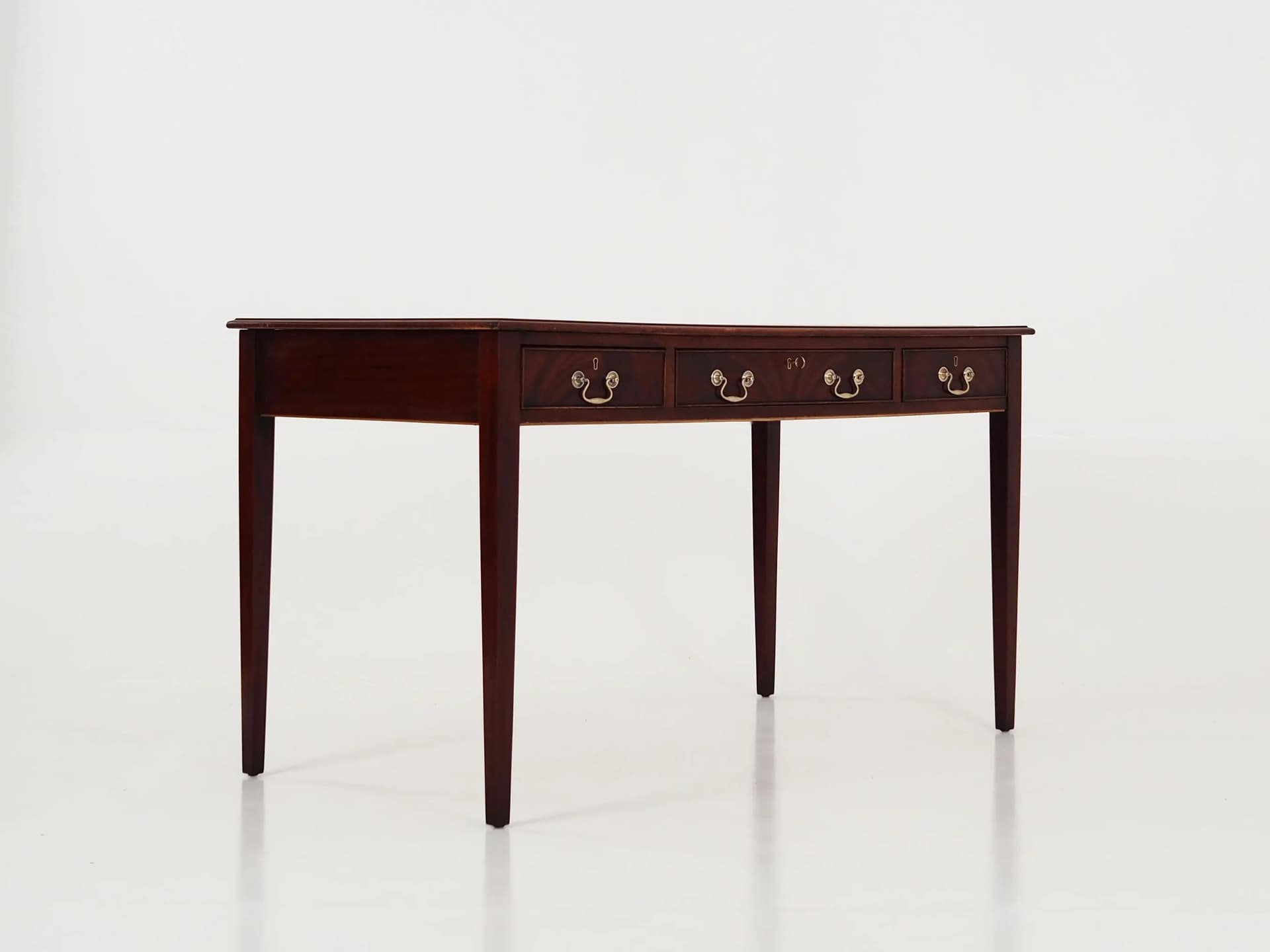 Desk, brown mahogany, Denmark, 1970s - 35603
