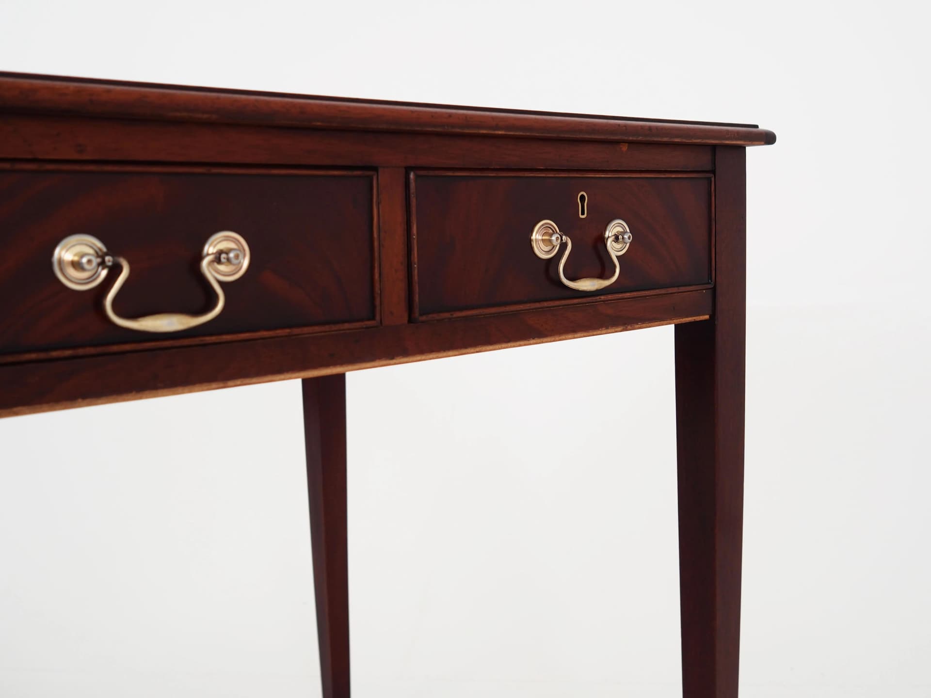 Desk, brown mahogany, Denmark, 1970s - 35605