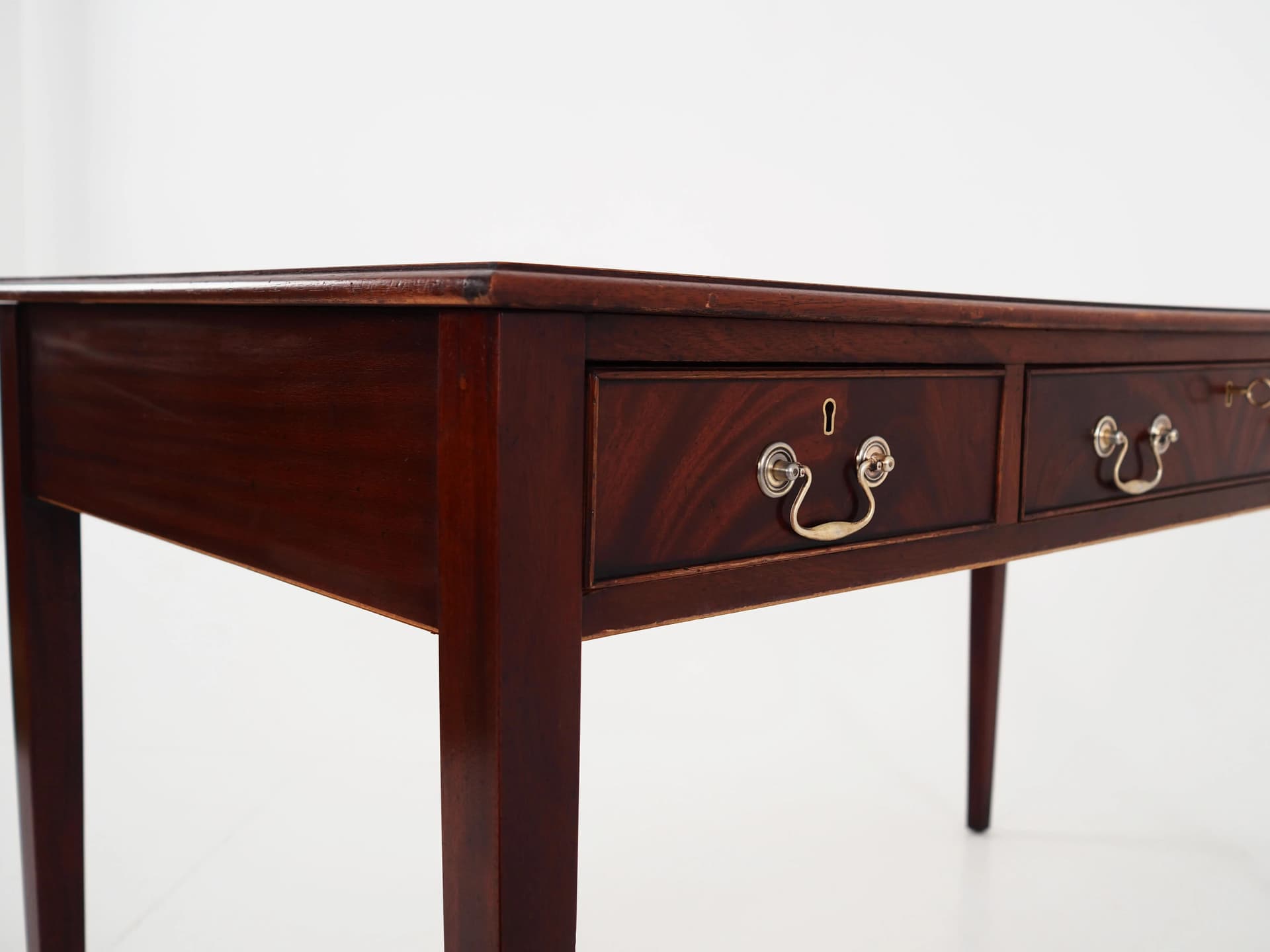 Desk, brown mahogany, Denmark, 1970s - 35609