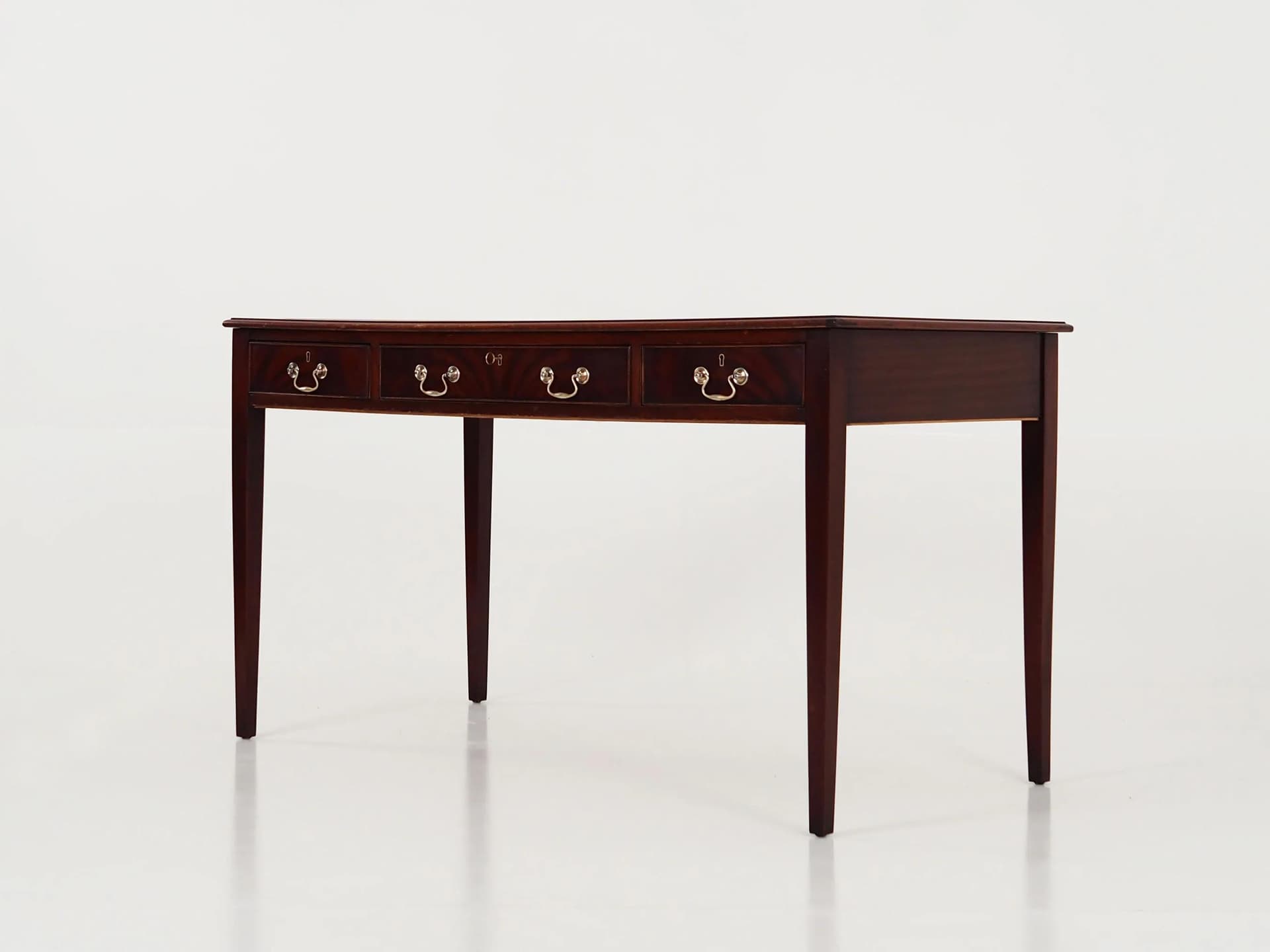 Desk, brown mahogany, Denmark, 1970s - 35601