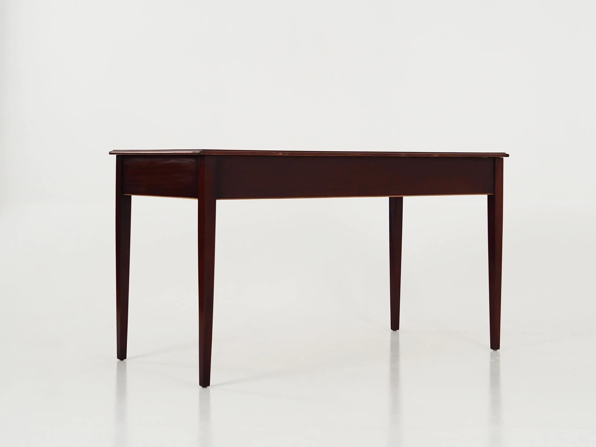 Desk, brown mahogany, Denmark, 1970s - 35602