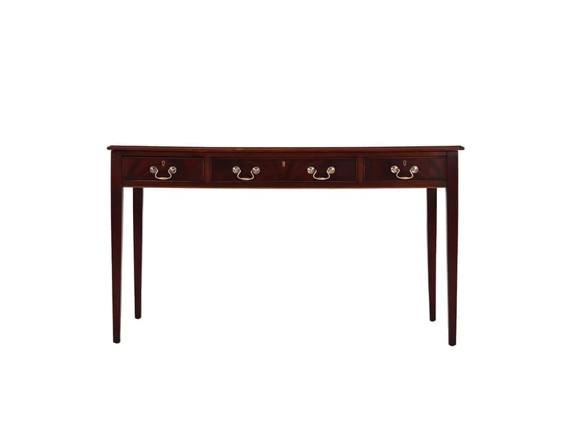 Desk, brown mahogany, Denmark, 1970s