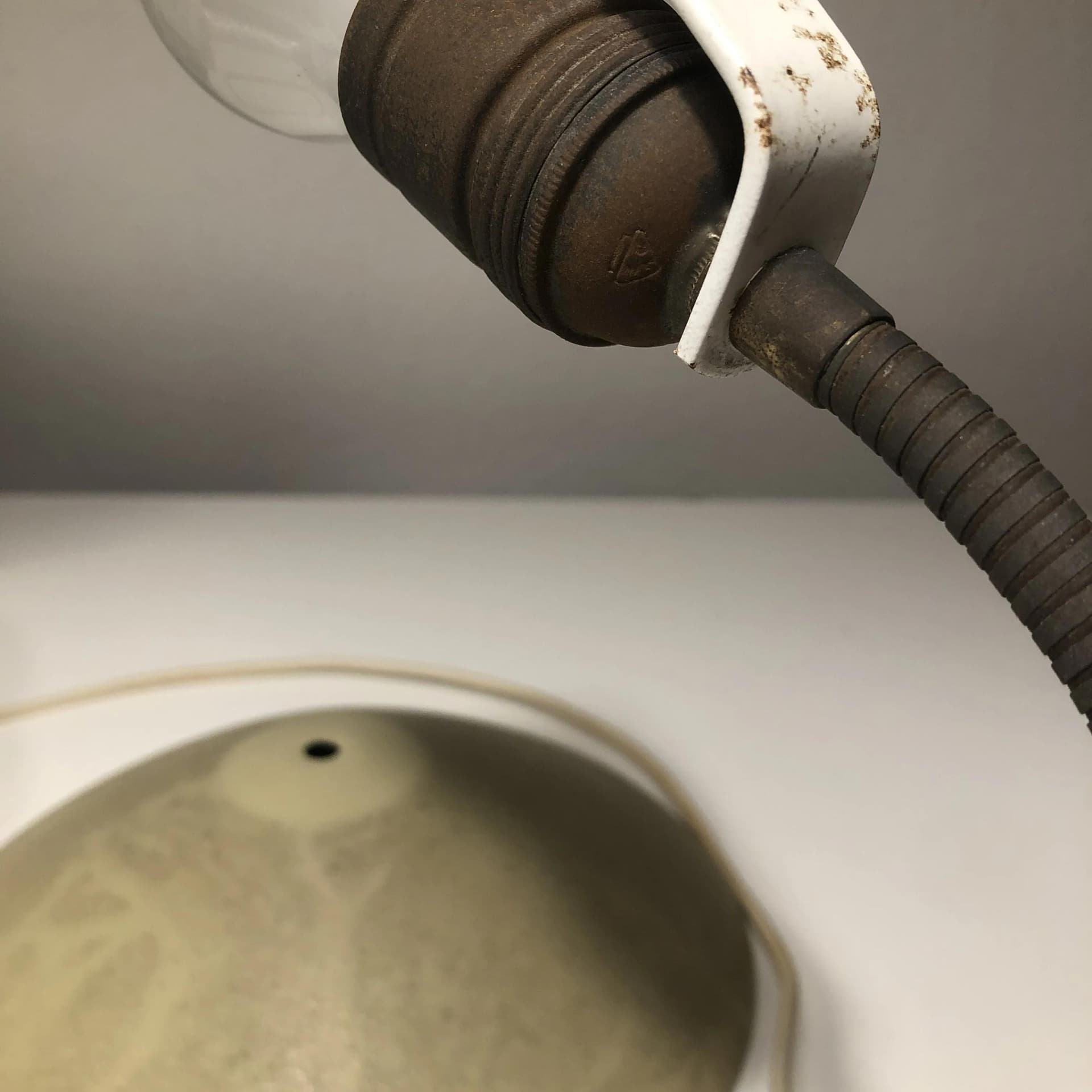 Lampka biurkowa, beżowy, stal aluminium, JP Leuchten, Niemcy, lata 60. - 35663