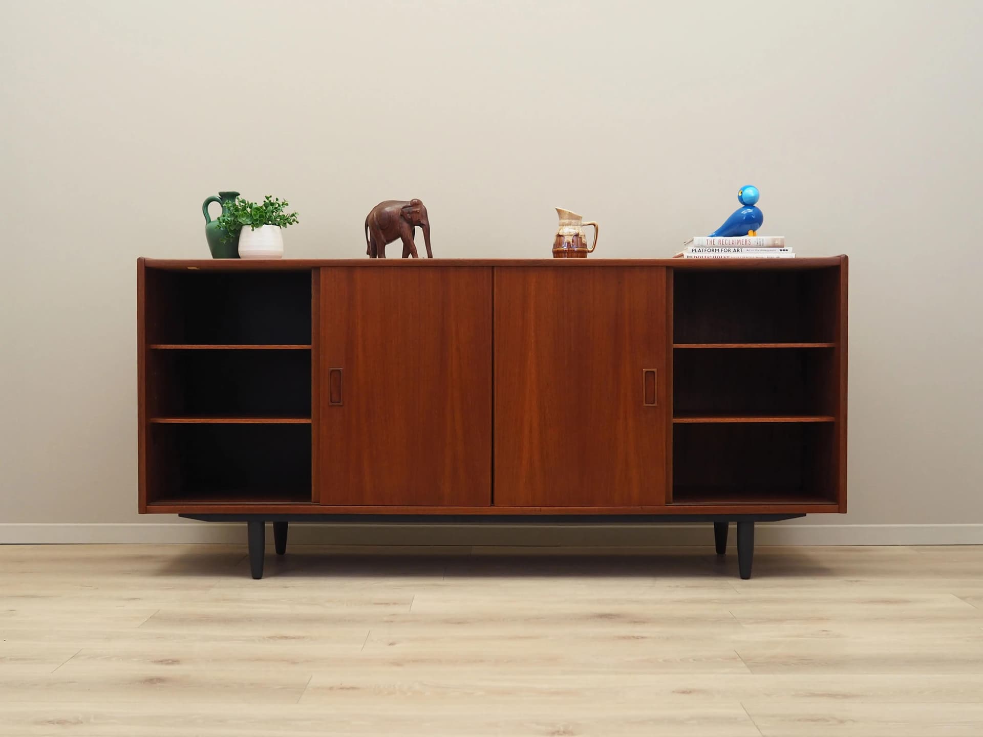 Sideboard, brown teak, Westergaard Møbelfabrik, Denmark, 1970s - 35847