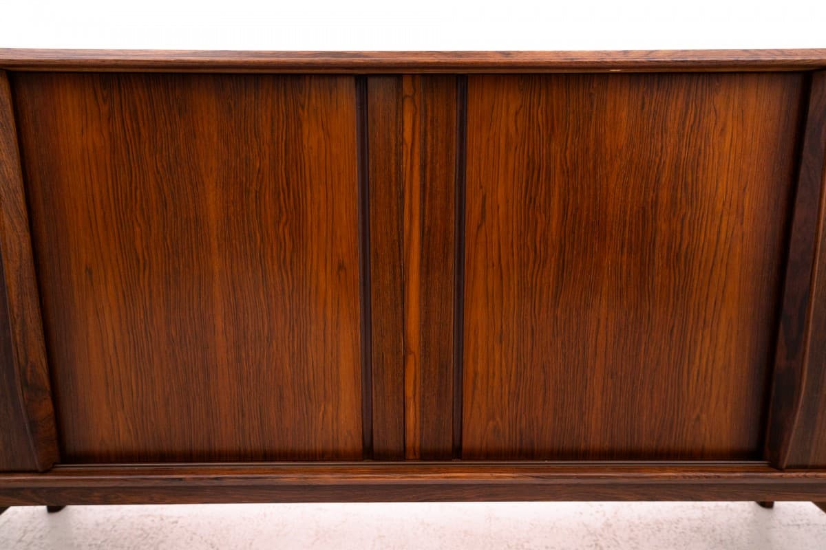 Ciemnobrązowa komoda sideboard, Dania, lata 60. - 46102