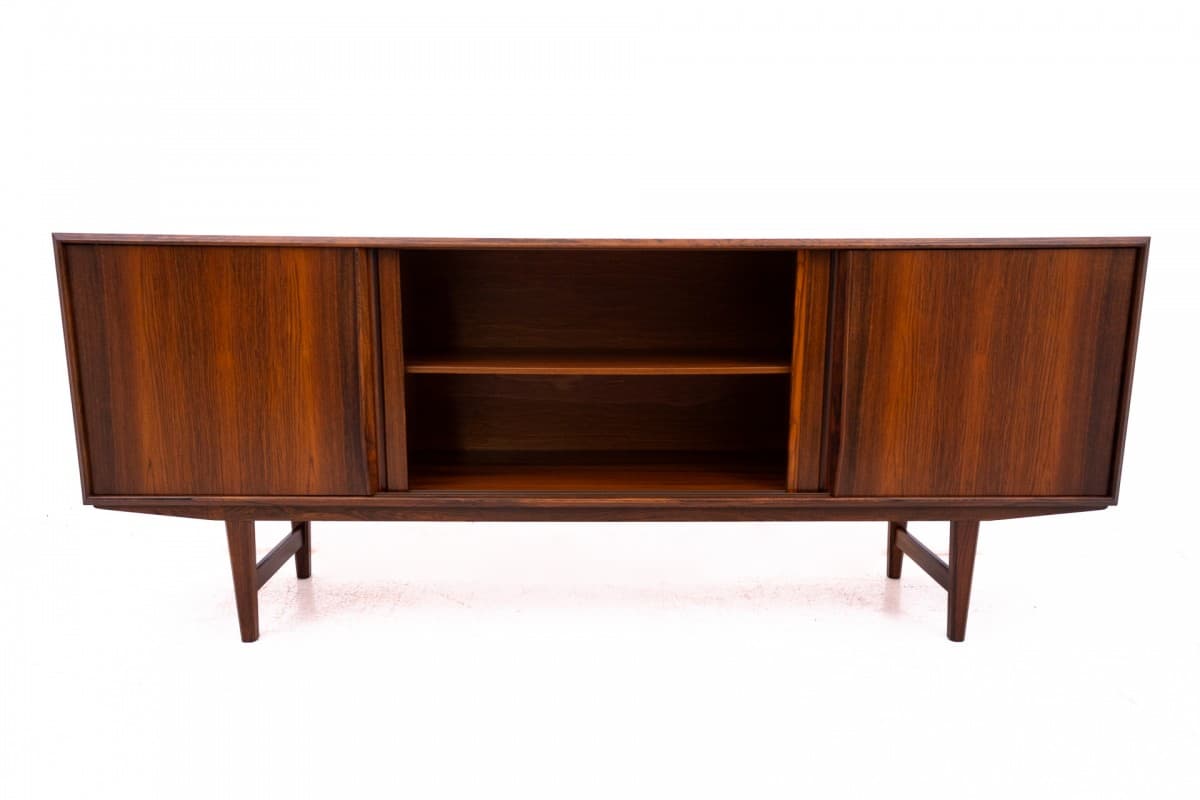 Ciemnobrązowa komoda sideboard, Dania, lata 60. - 46097