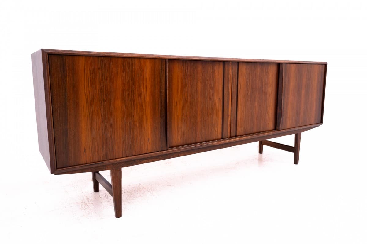 Ciemnobrązowa komoda sideboard, Dania, lata 60. - 46094