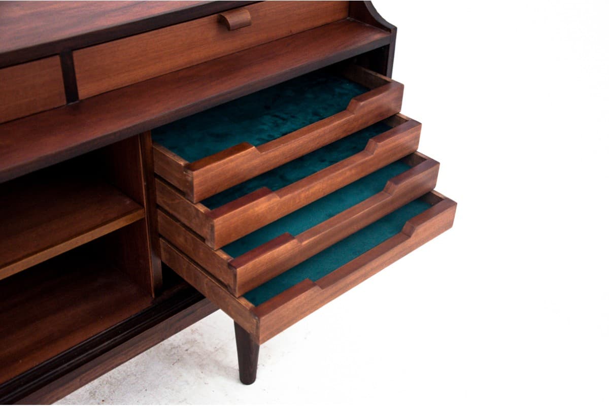 Tekowy sideboard w stylu mid-century modern, Dania, lata 60. - 46113