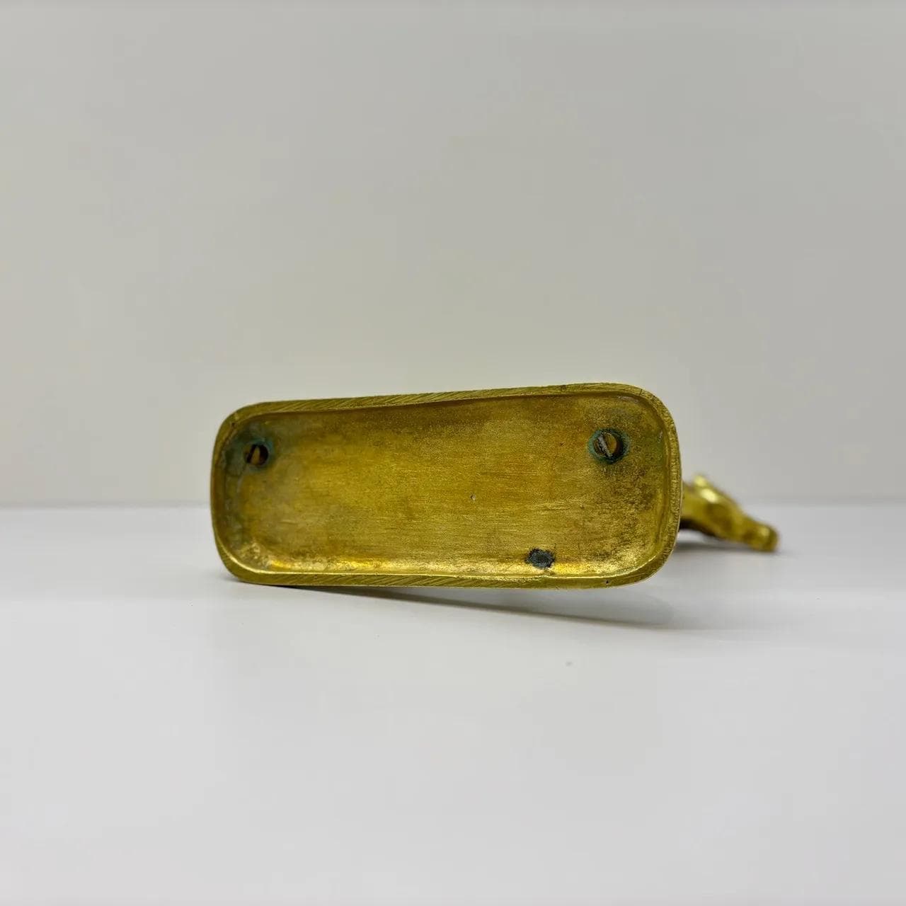 Figura Chart, mosiądz złoty, Niemcy, lata 60. - 36099