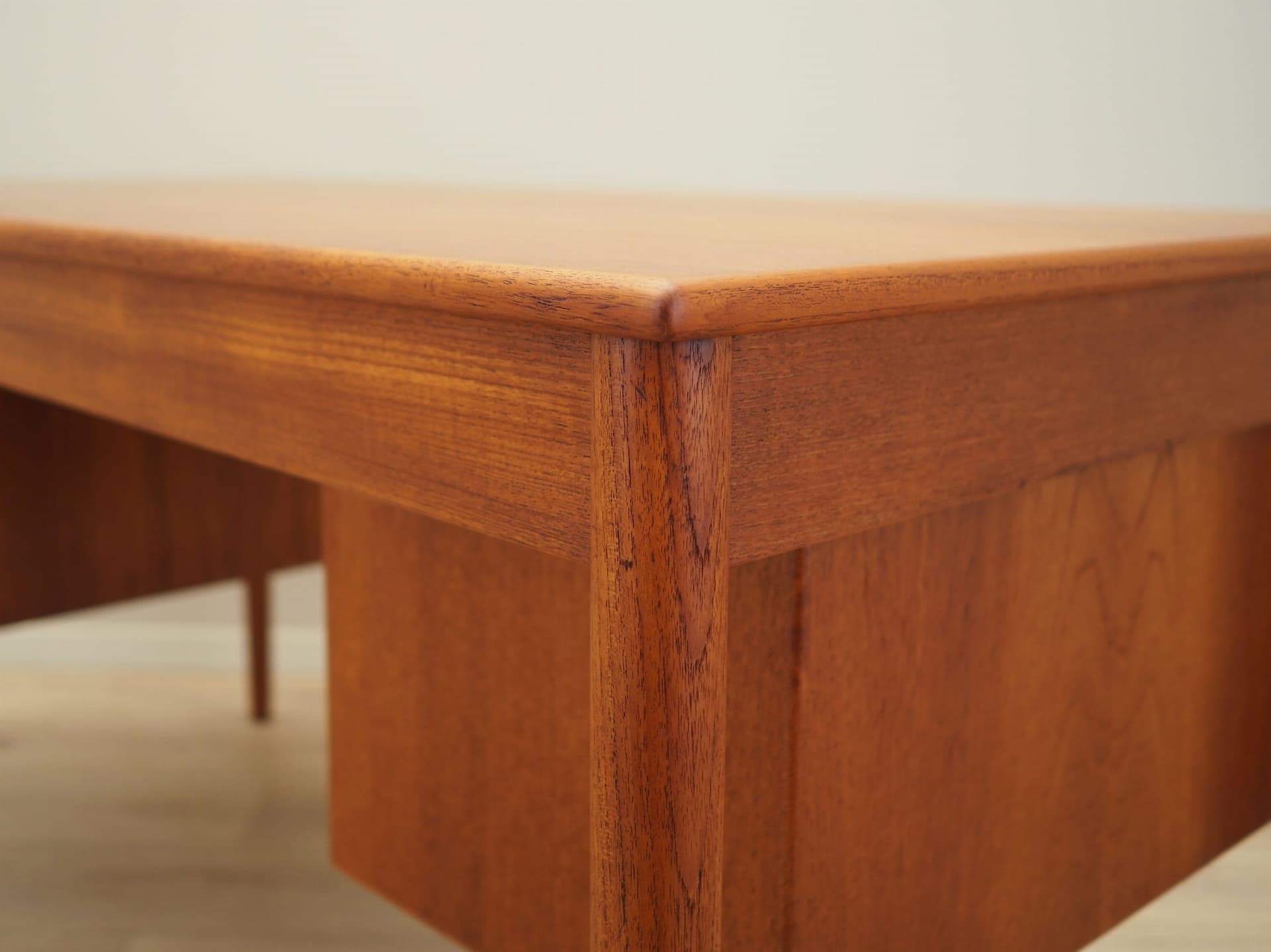 Desk, teak, by B. Mogensen, for Søborg Møbelfabrik, Denmark, 1960s - 58031