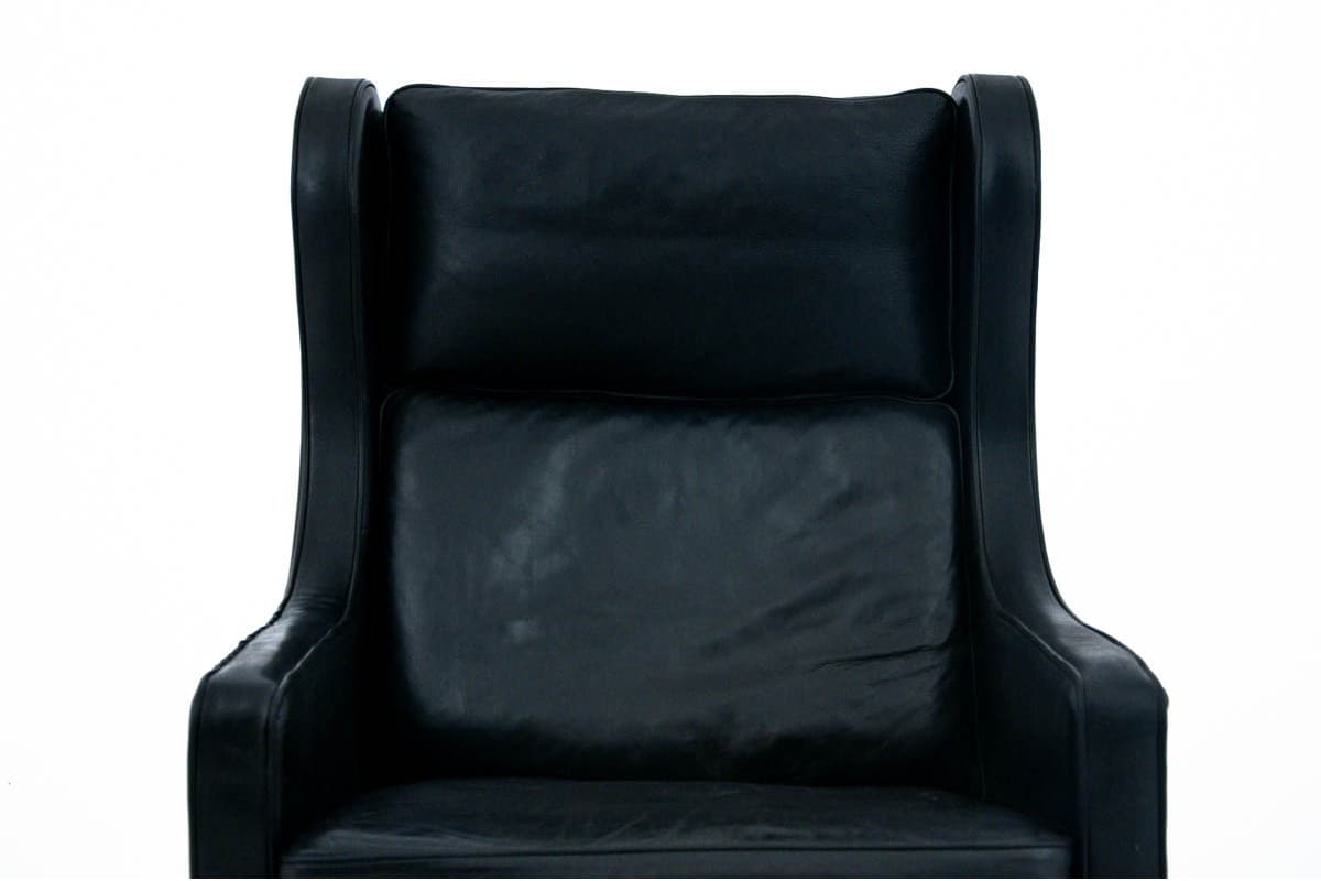 Black Easy Chair, by B. Mogensen, Denmark, 1960s - 46132