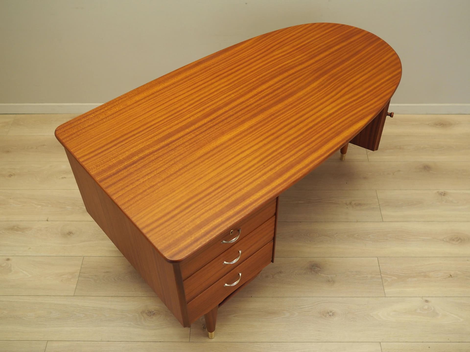 Desk, copper mahogany, mahogany, Norway, 1960s - 35981