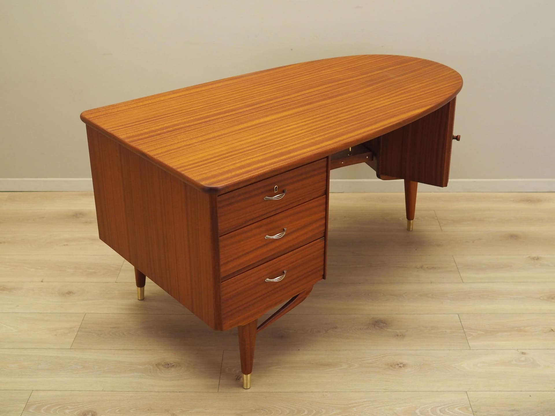 Desk, copper mahogany, mahogany, Norway, 1960s - 35980