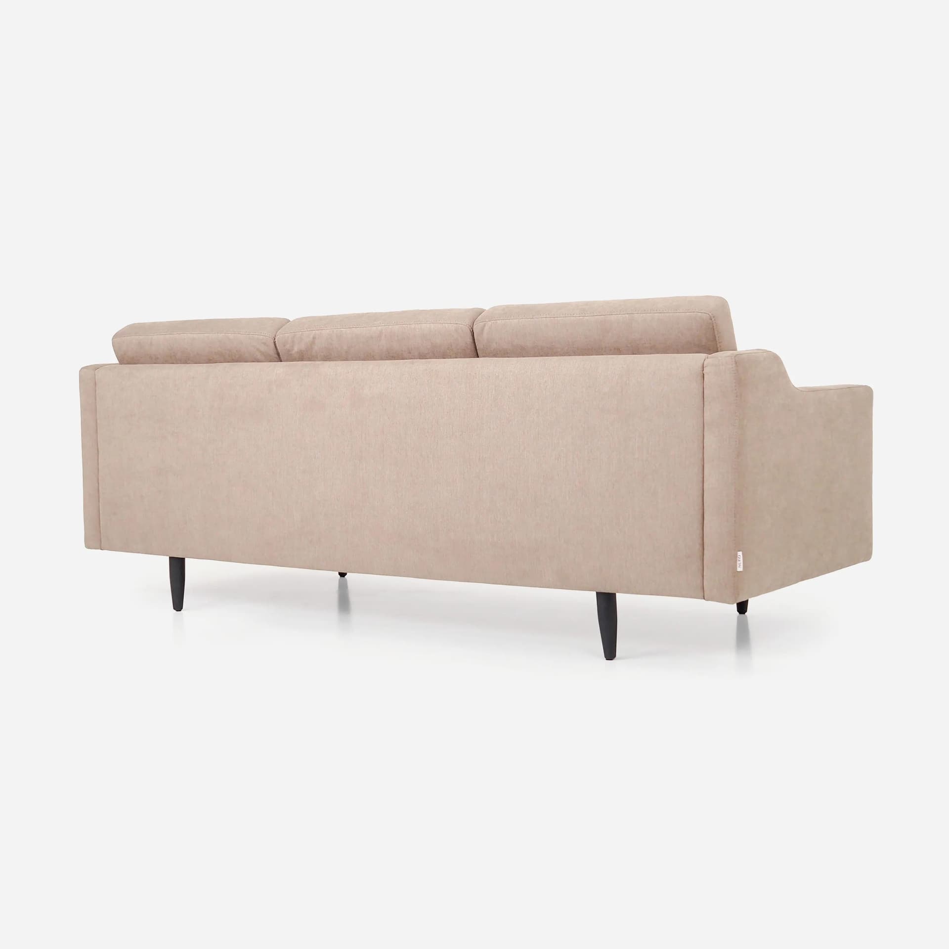 Sofa Bodo, beżowa, tkanina, drewno, Polska, lata 90. - 36234