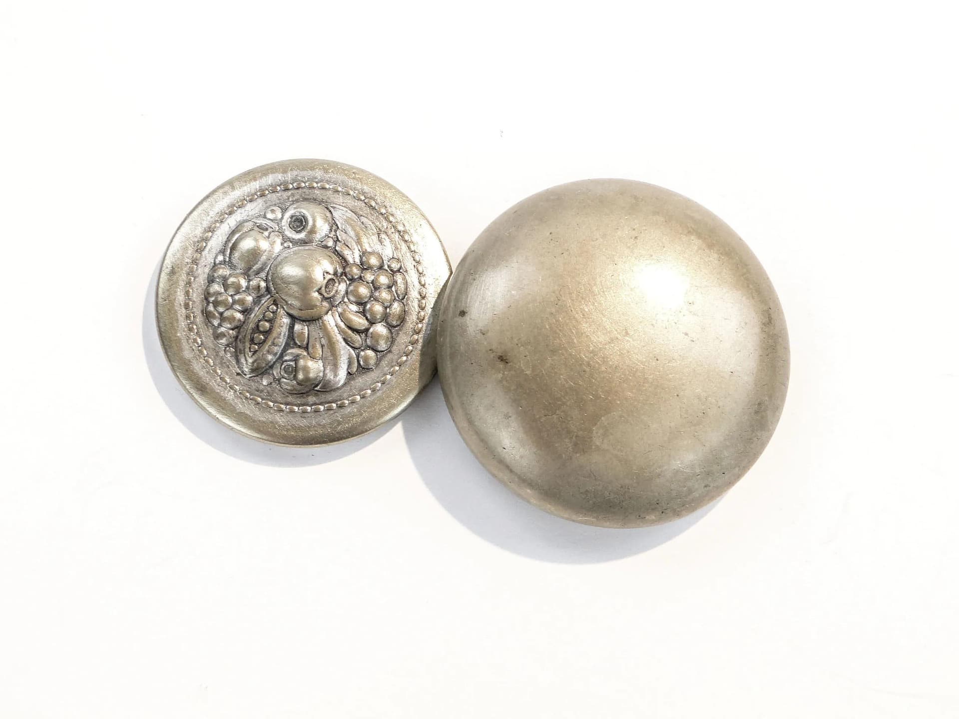 Tabakiera Art Nouveau, srebrny mosiądz, Austria, lata 20. - 36372