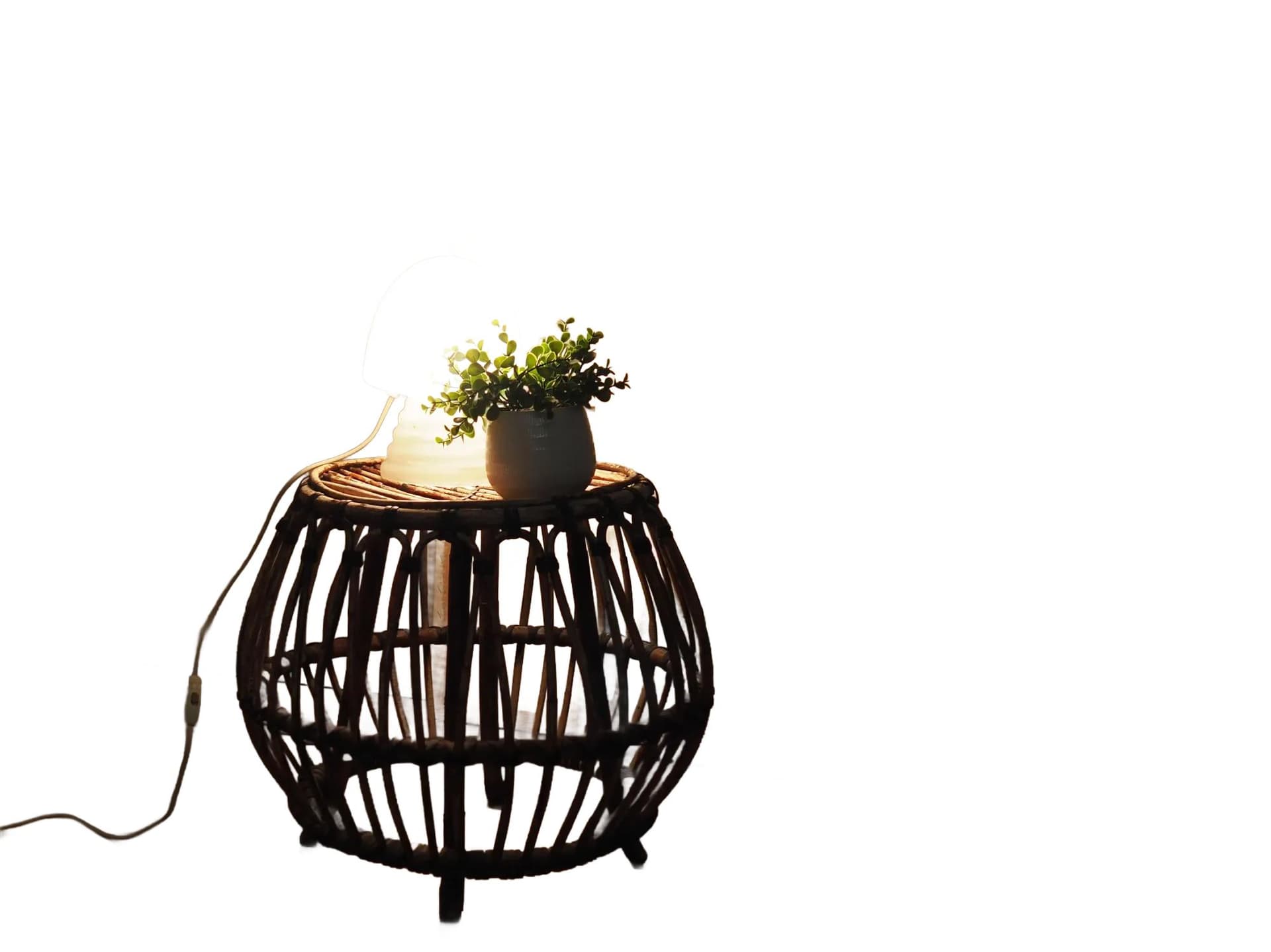 Coffee table, brown wood, Denmark, 1960s.