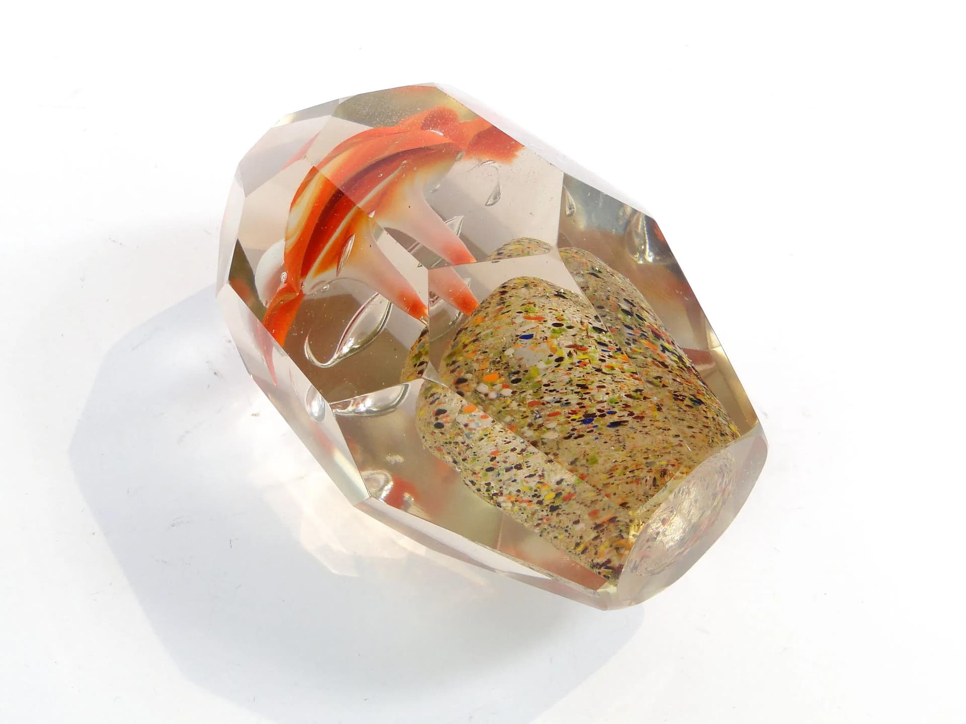 Paperweight, Art Nouveau, transparent crystal, Austria, early 20th c. - 36285