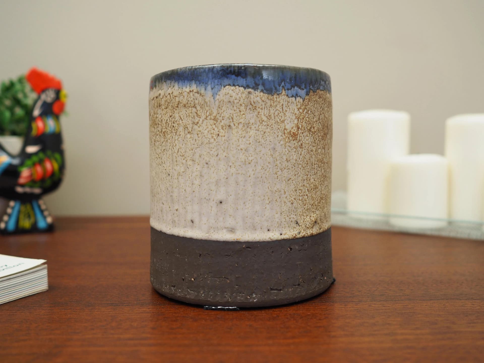 Vase, multicolor, ceramics, Denmark, 1960s - 36641