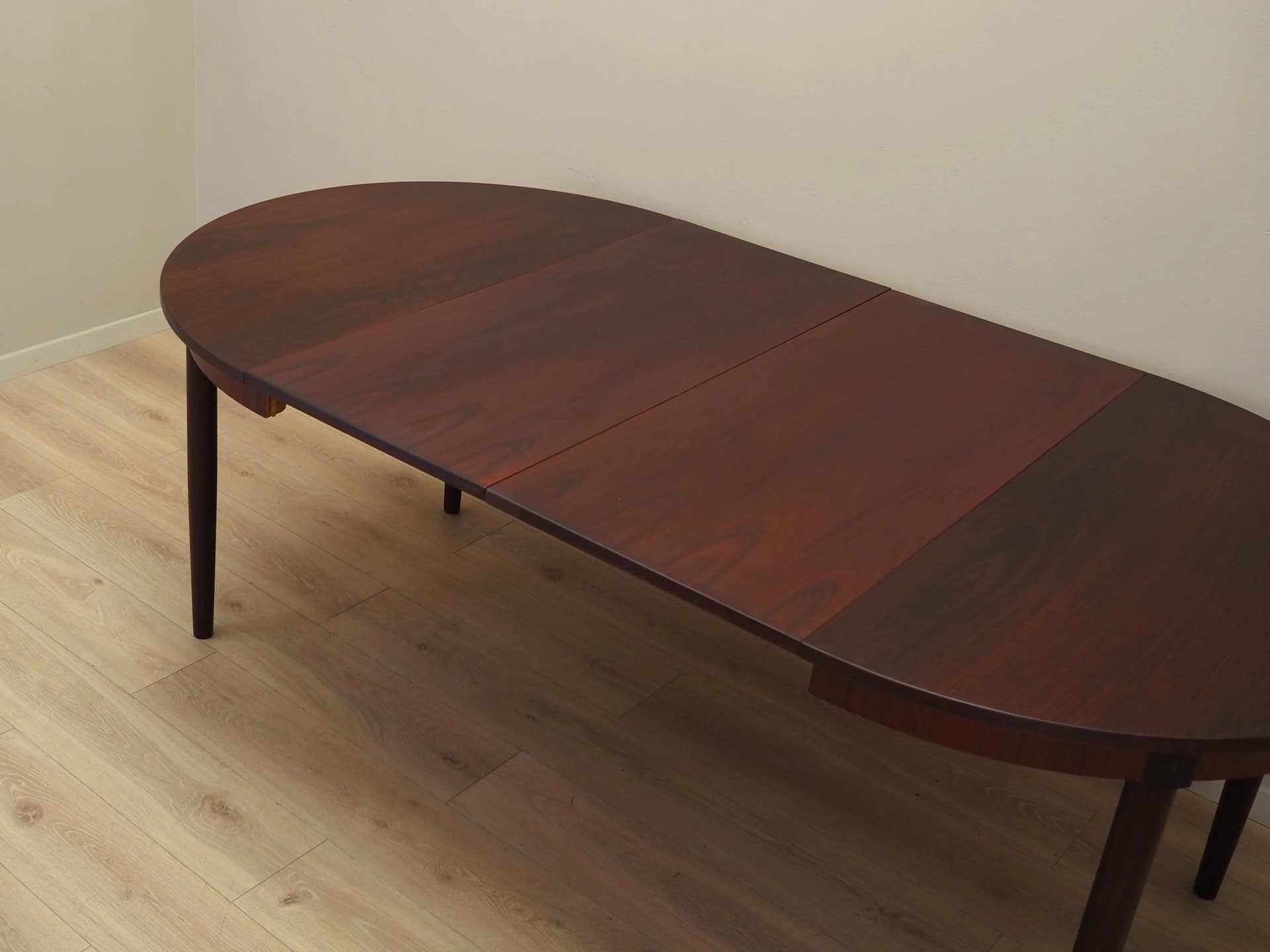 Round table, brown rosewood, Denmark, 1970s - 36620
