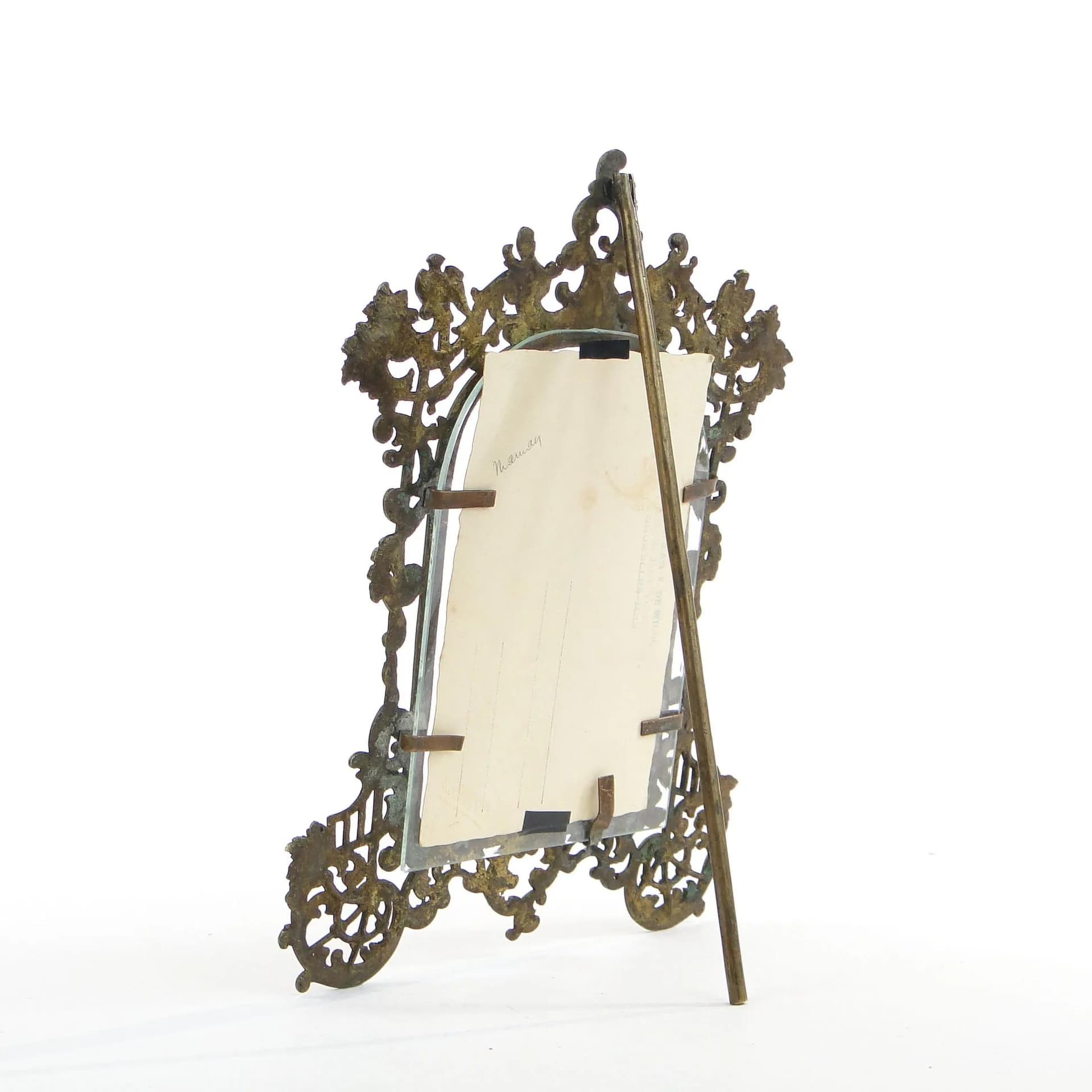Photo Frame Rococo, Gilded Bronze, Austria, 19th c. - 36917
