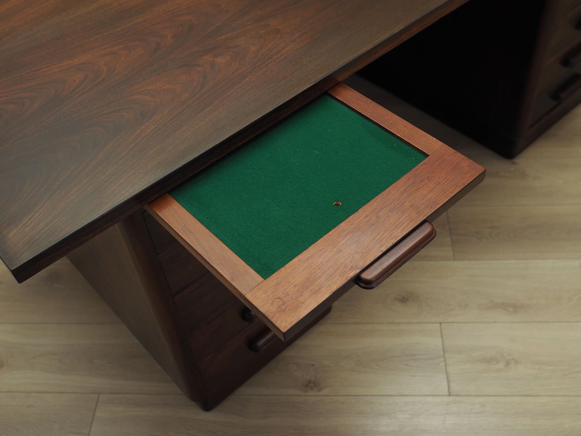Desk, walnut, Denmark, 1960s - 57483