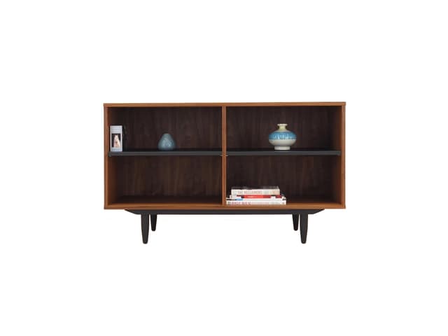 Bookcase, walnut brown, Poland, 1960s - DIMENSION
