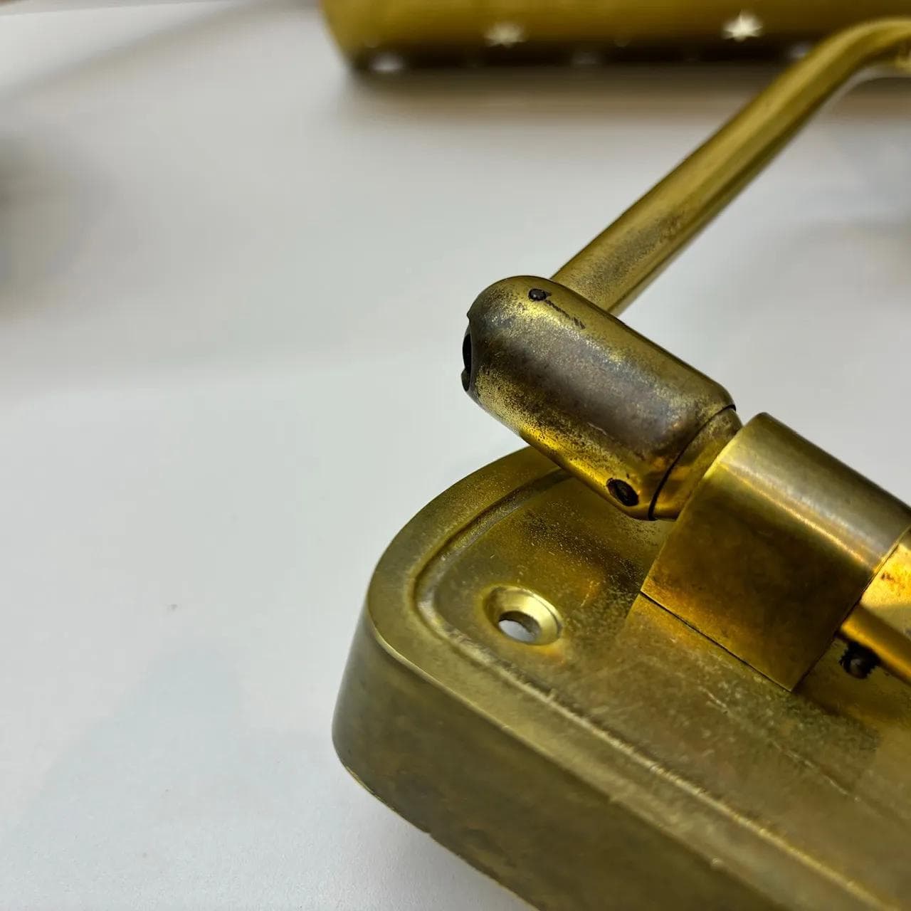 Para kinkietów Stilnovo, złoty, mosiądz, Niemcy, lata 50. - 37373