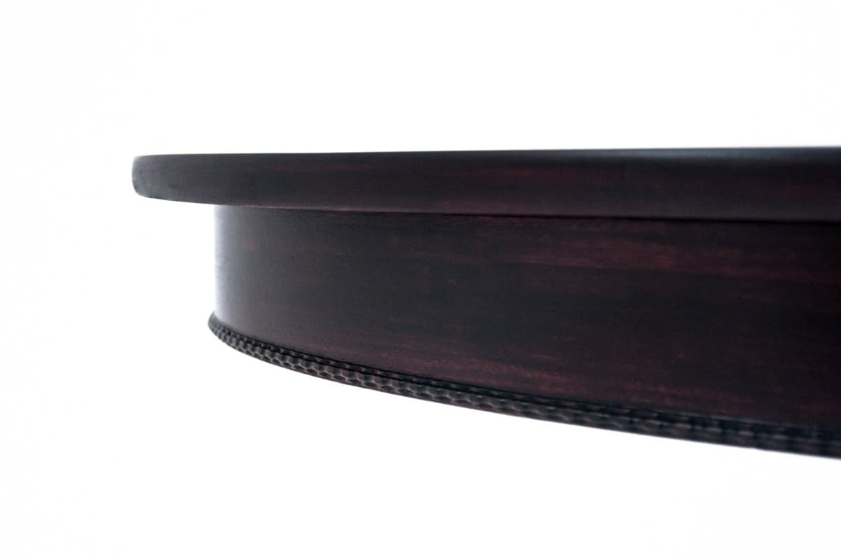 Stolik neoklasycystyczny, mahoń ciemny brąz, Europa Północna, początek XX w. - 60844