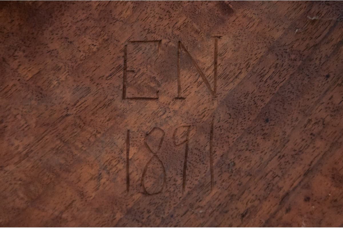 Side table, Victorian, dark brown wood, United Kingdom, 19th c. - 60826