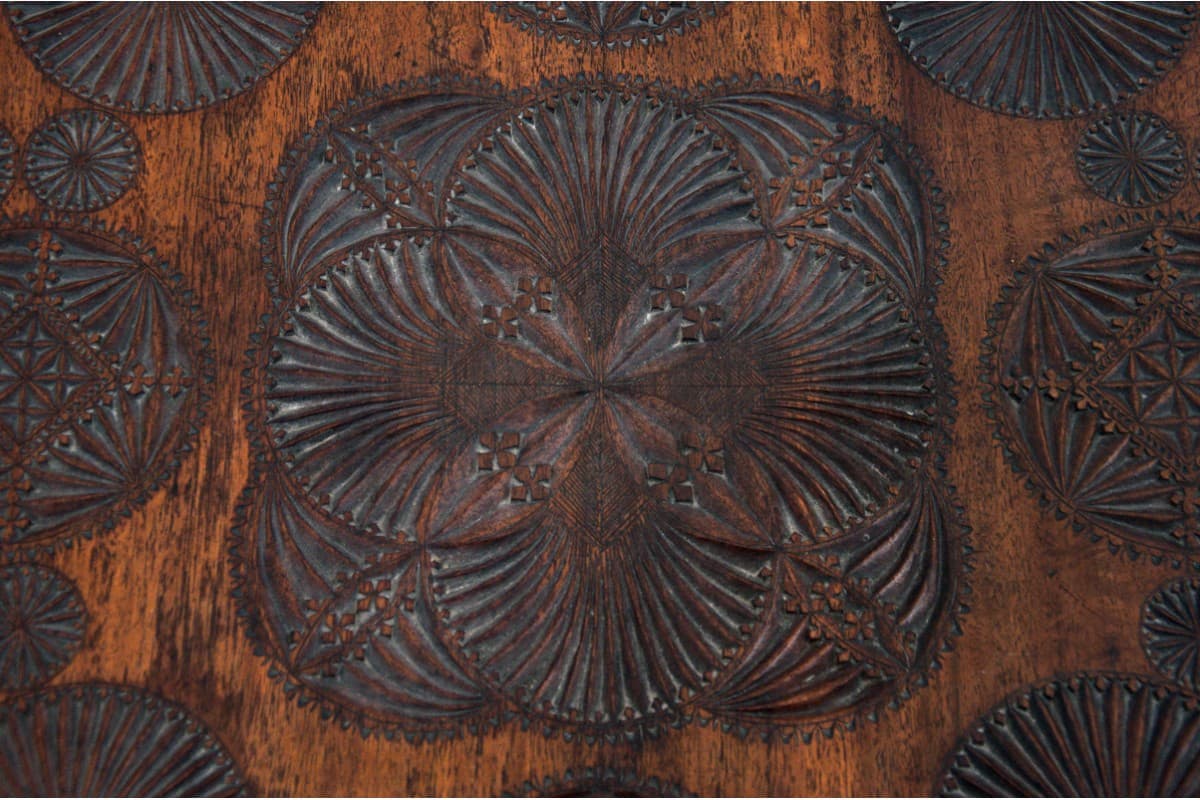 Side table, Victorian, dark brown wood, United Kingdom, 19th c. - 60822