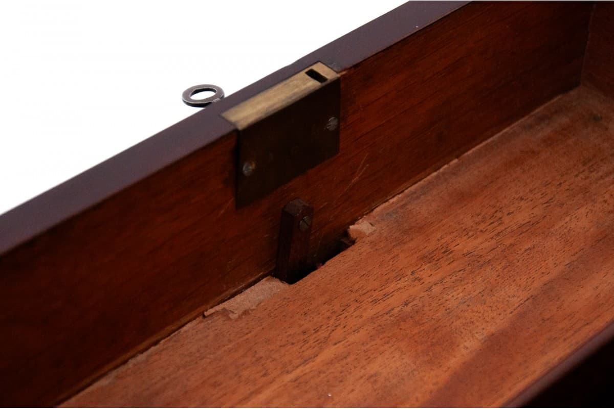 Stolik niciak Empire, mahoń ciemny, Niemcy, XIX wiek - 60774