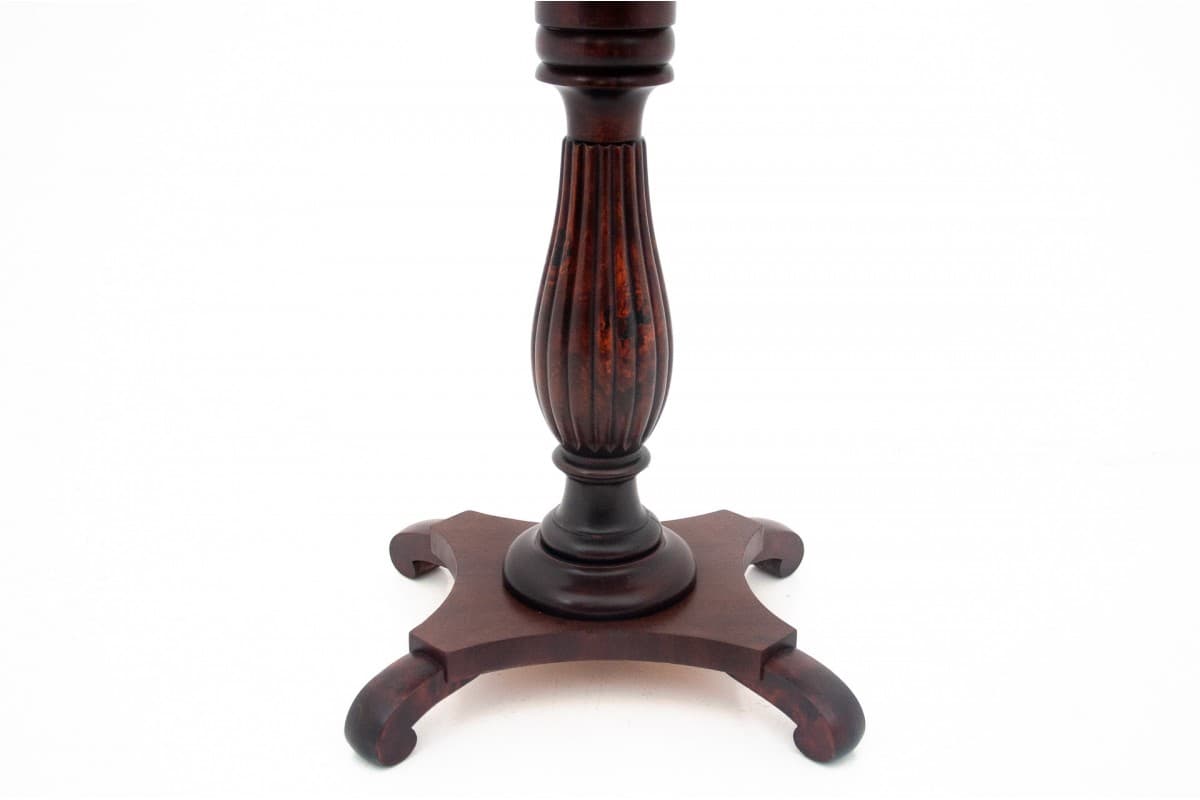 Sewing Table Biedermeier, copper mahogany, Norway, 19th c. - 60763