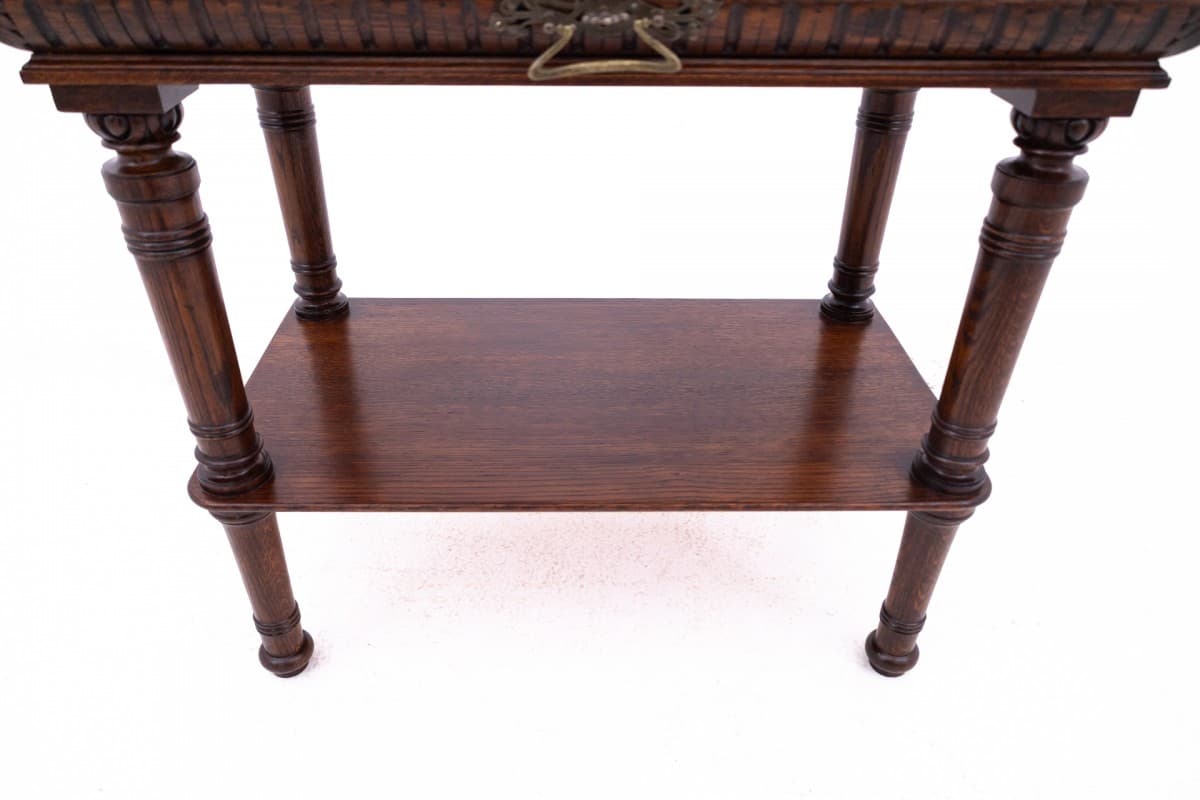 Neoclassical Console Table, dark brown wood, France, 19th c. - 60584