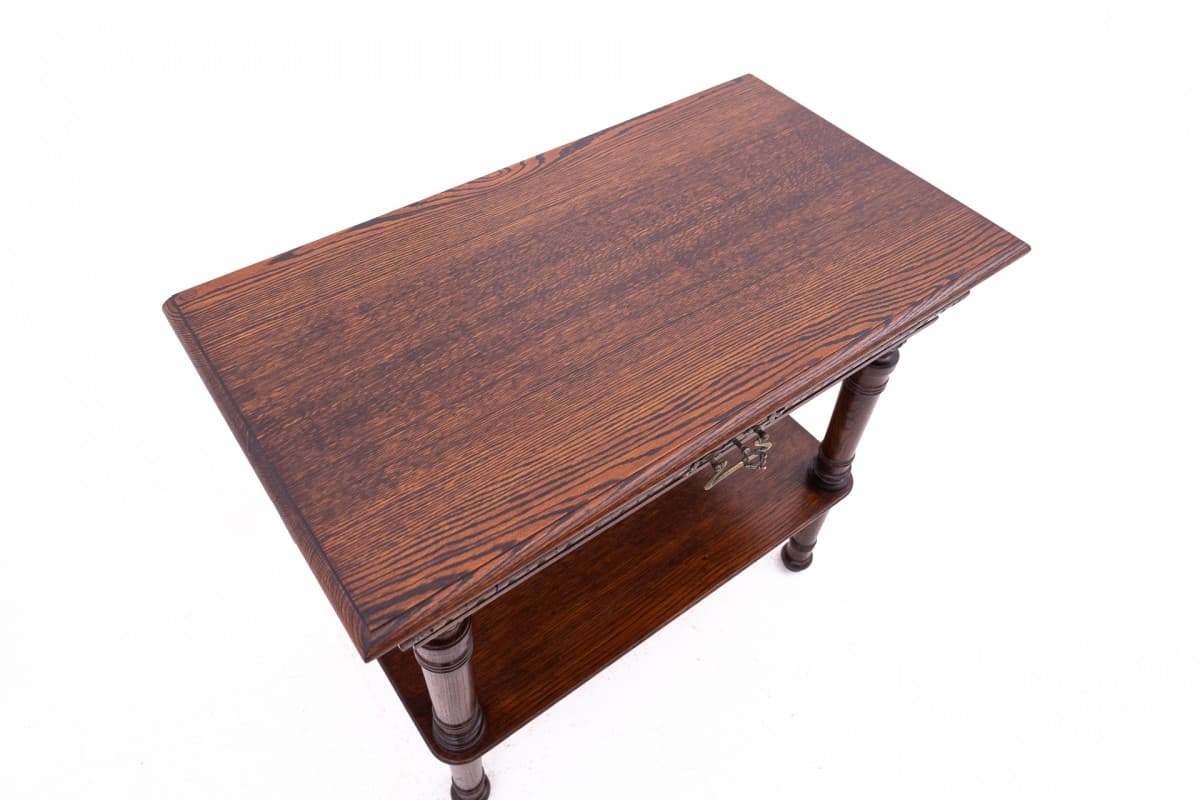 Neoclassical Console Table, dark brown wood, France, 19th c. - 60582