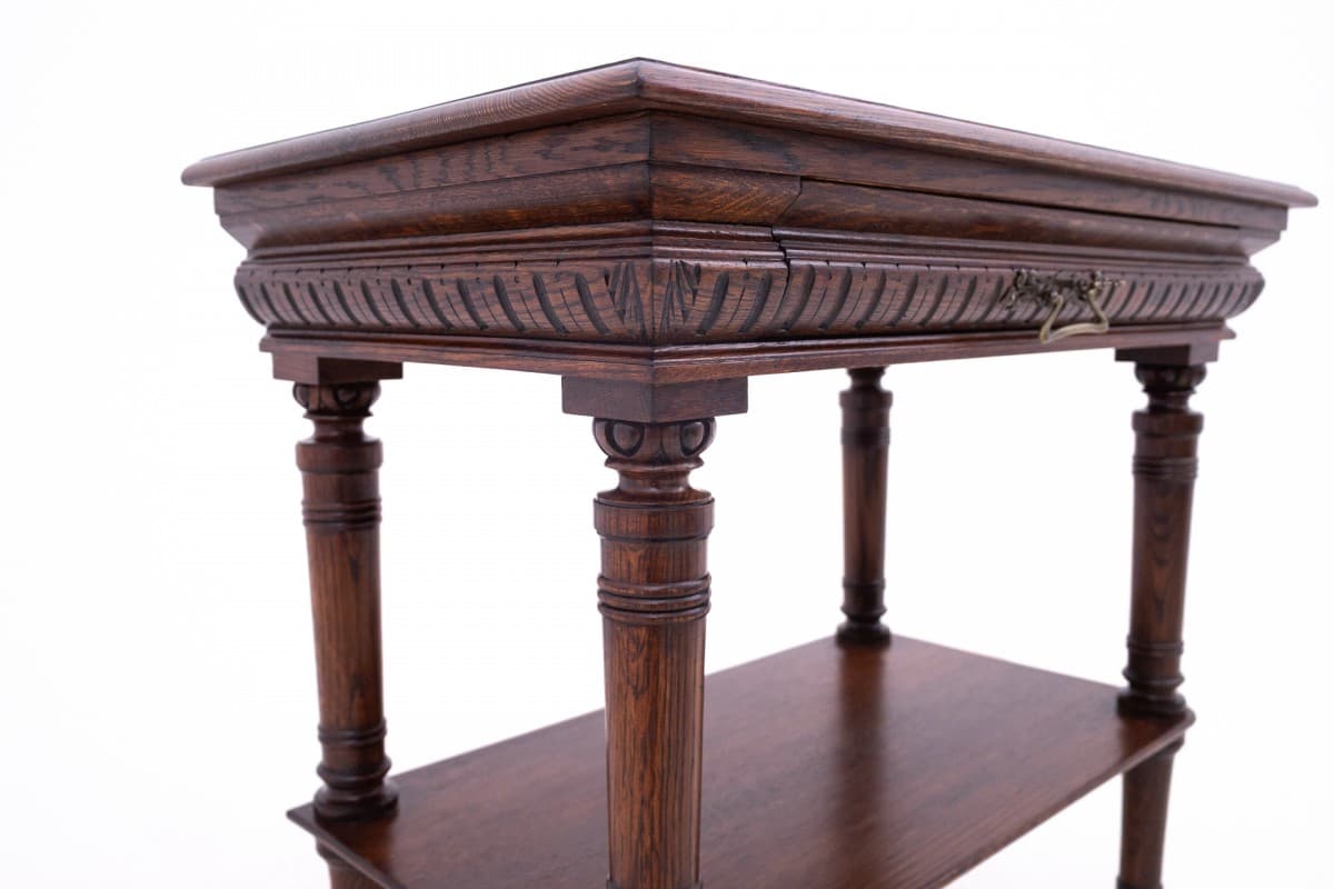 Neoclassical Console Table, dark brown wood, France, 19th c. - 60585