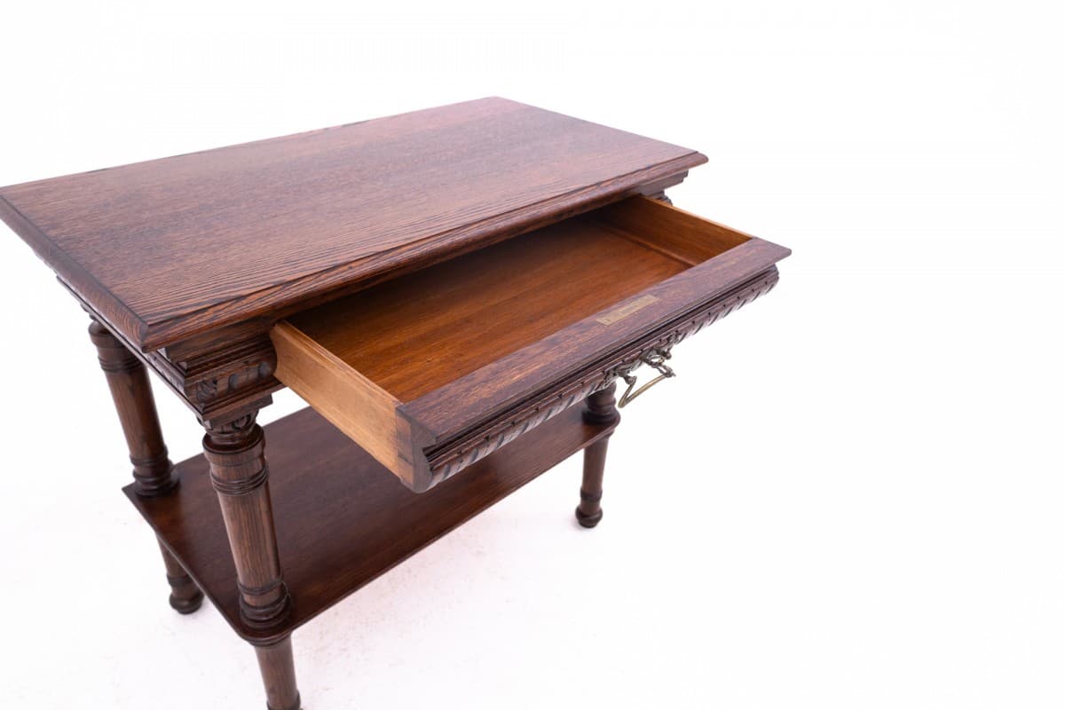Neoclassical Console Table, dark brown wood, France, 19th c. - 60581