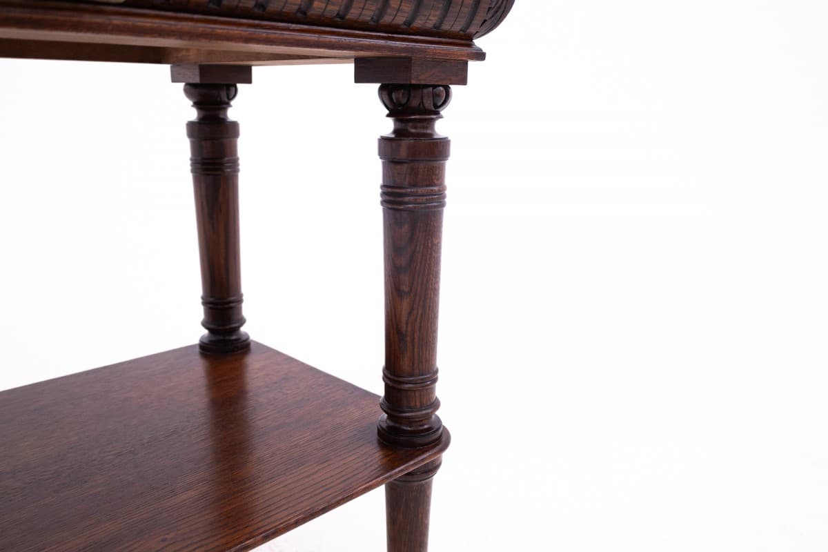 Neoclassical Console Table, dark brown wood, France, 19th c. - 60583