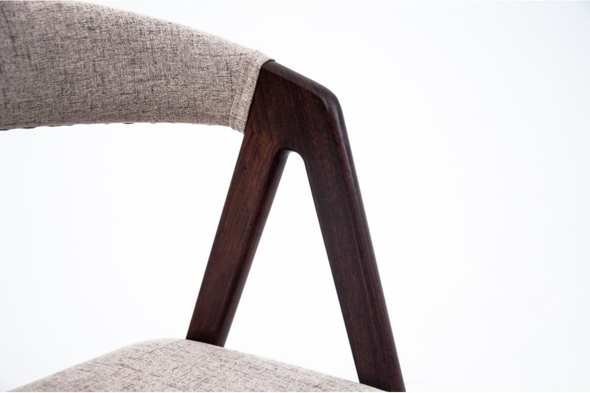 Set of four chairs, walnut beige, Farstrup Mobler, Denmark, 1960s. - 72390