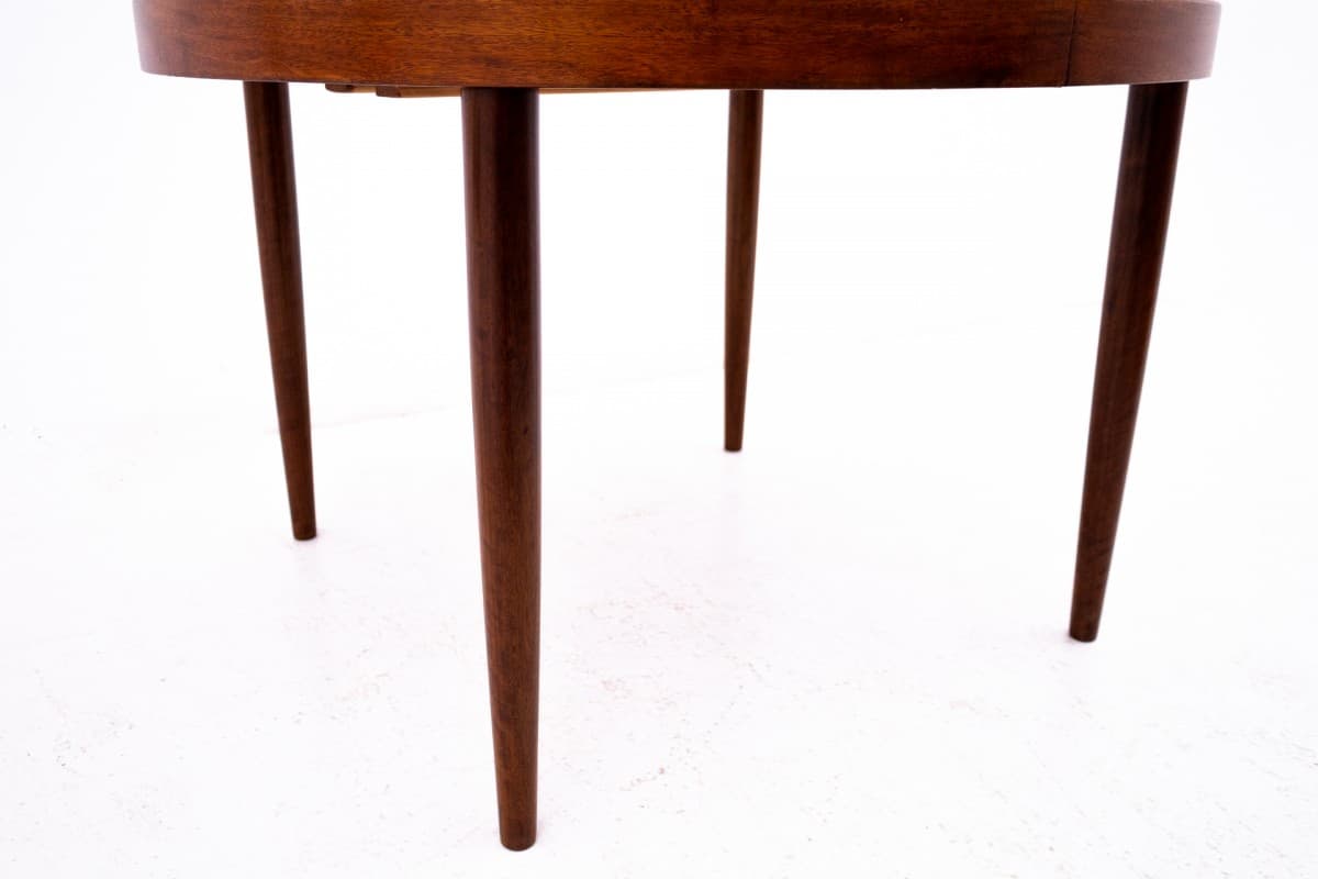 Stół rozkładany, palisander brąz ciemny, Dania, lata 60. - 72474