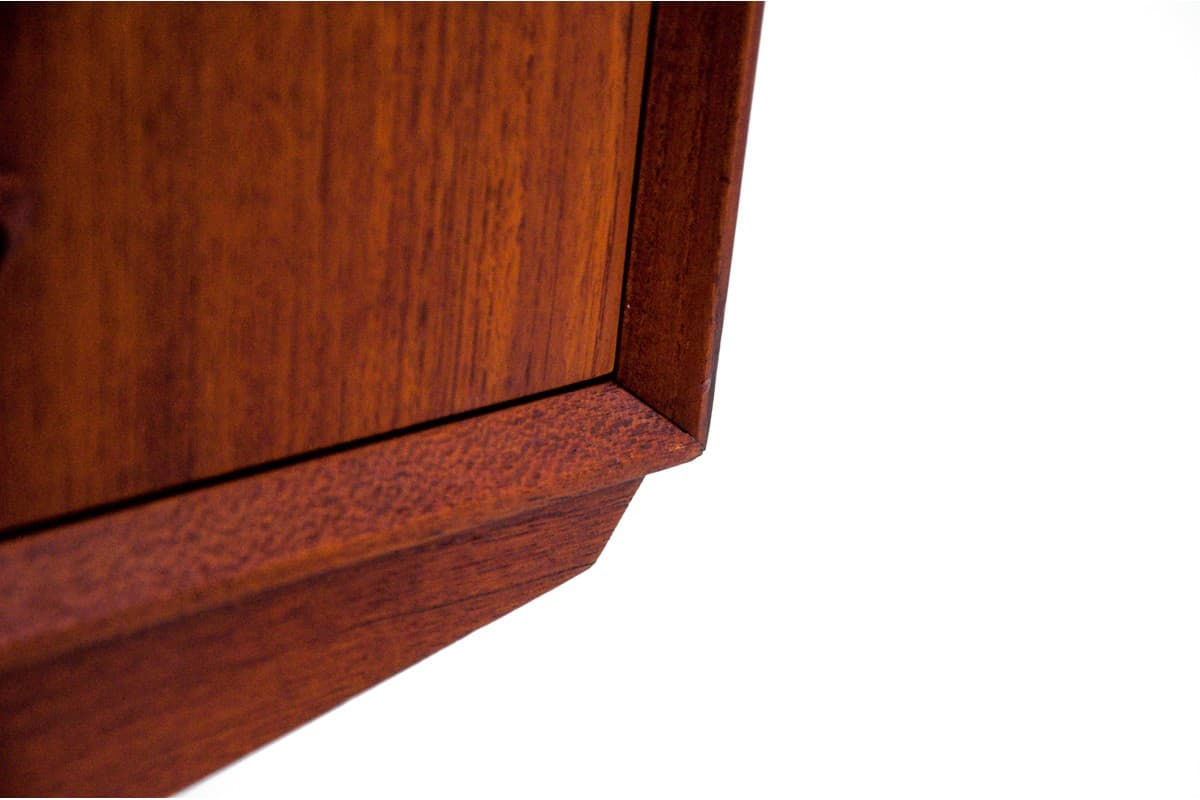 Teak desk, brown, teak wood, Denmark, 1960s. - 67400