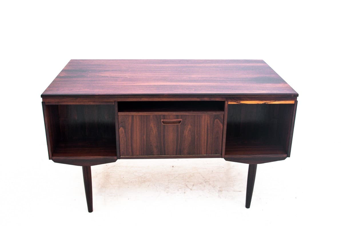 Desk, rosewood brown, by J. Svenstrup, Denmark, 1960s. - 67375