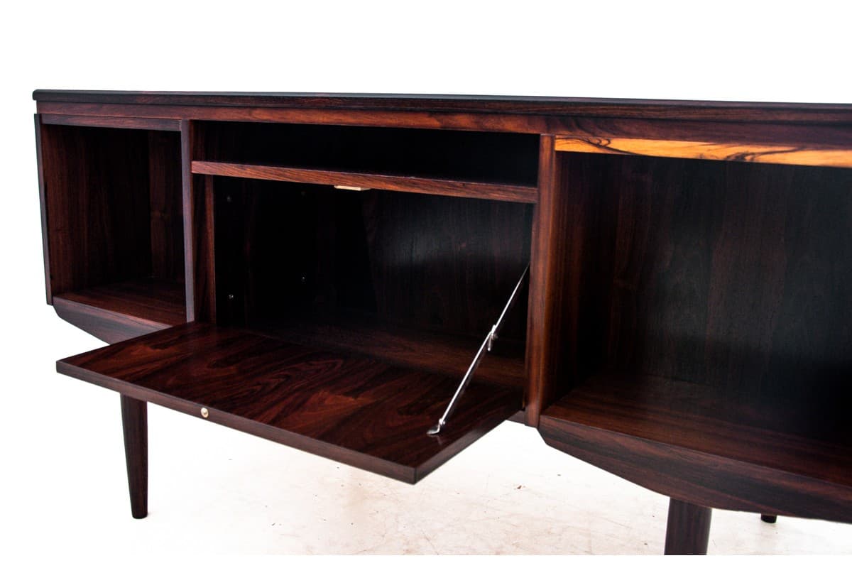 Desk, rosewood brown, by J. Svenstrup, Denmark, 1960s. - 67377