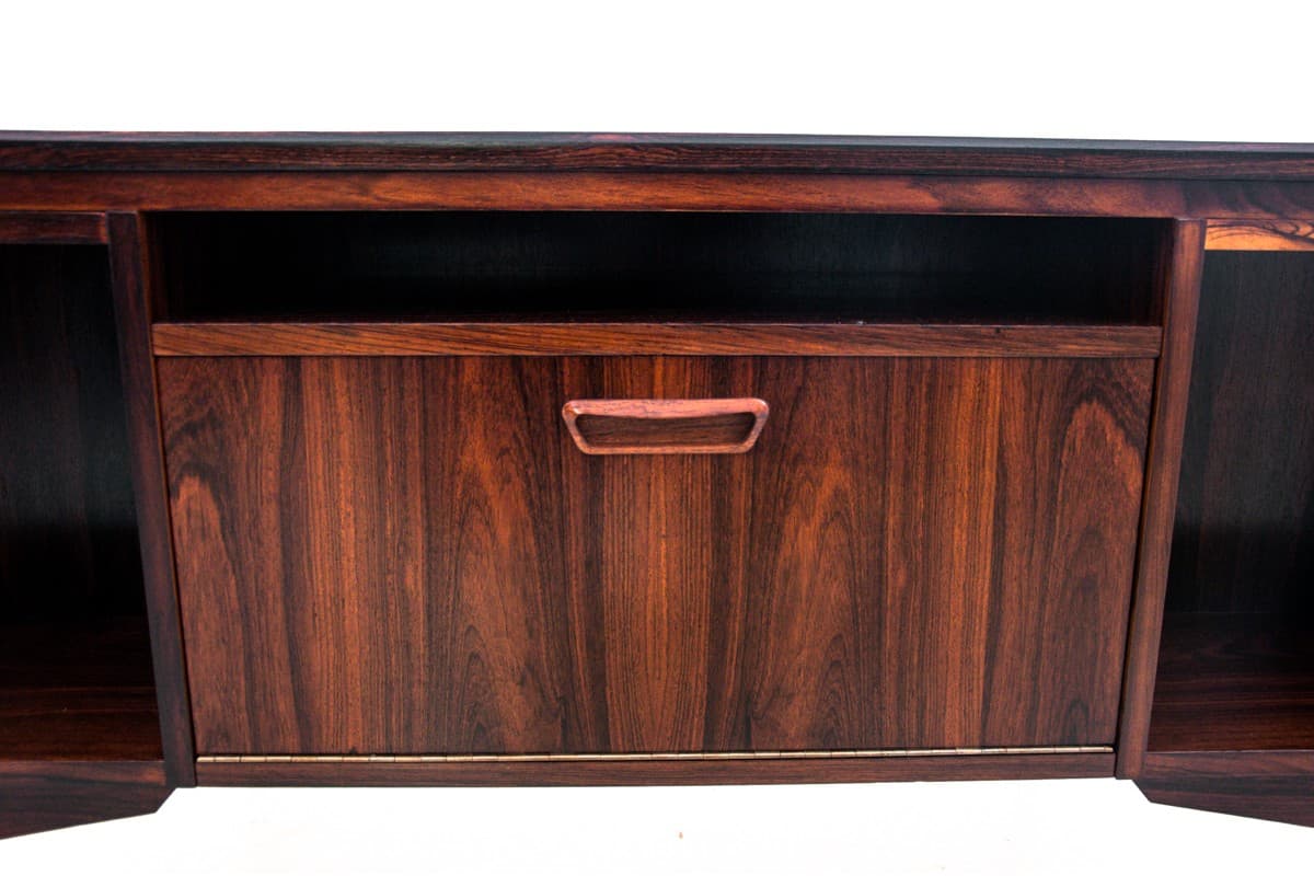 Desk, rosewood brown, by J. Svenstrup, Denmark, 1960s. - 67376