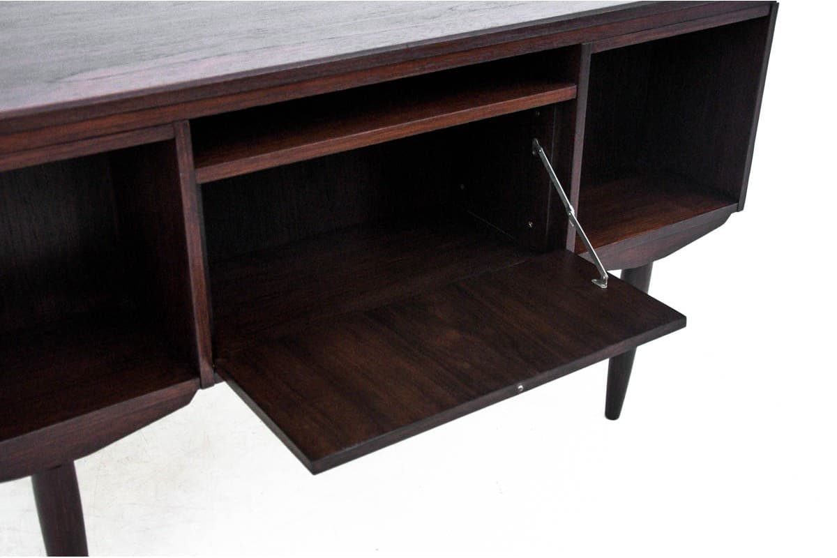 Desk, teak, dark brown, Denmark, 1960s - 67363