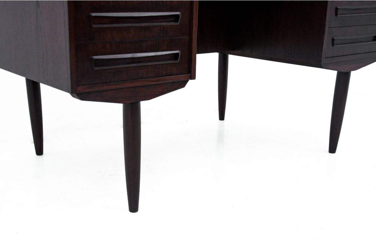 Desk, teak, dark brown, Denmark, 1960s - 67360