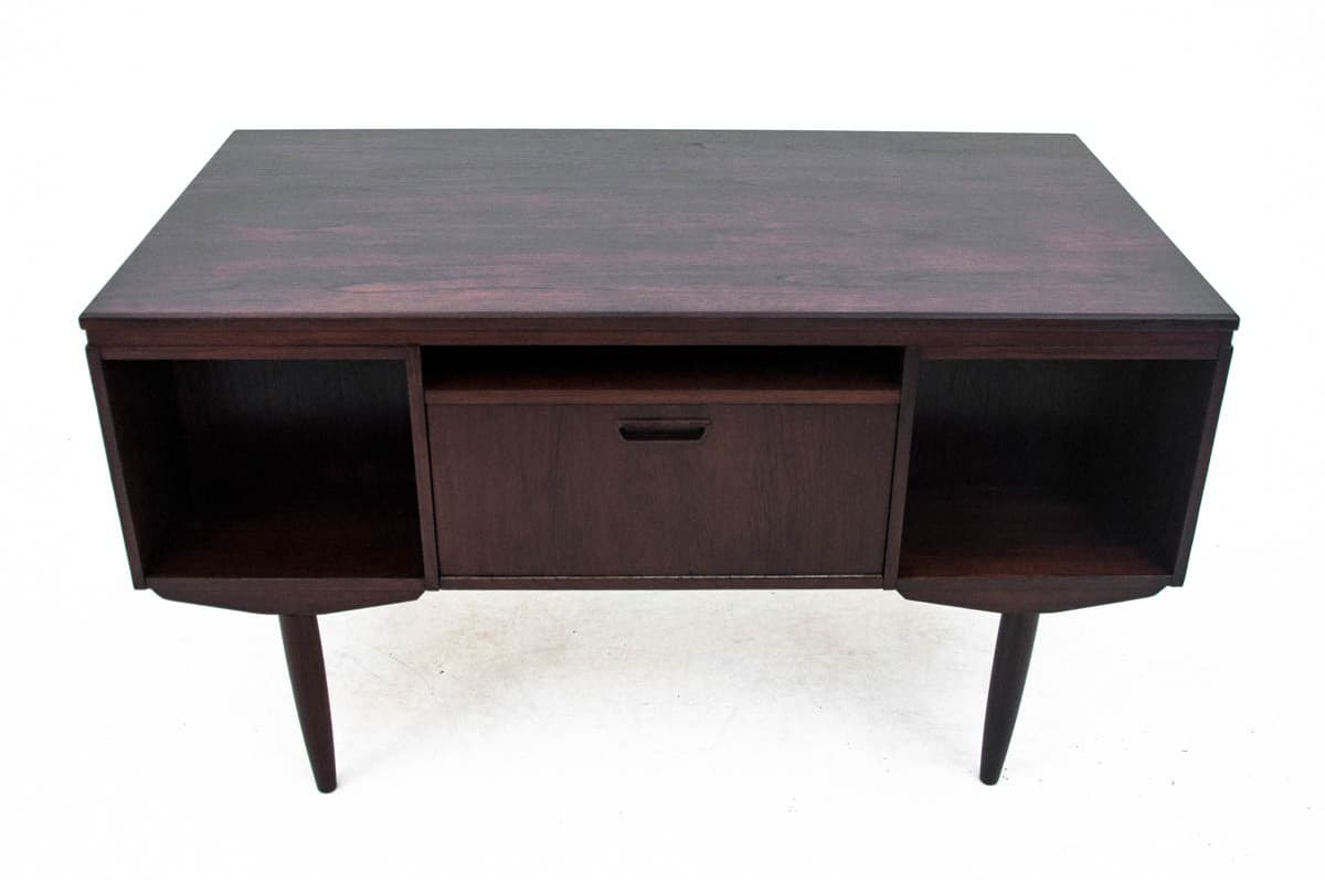 Desk, teak, dark brown, Denmark, 1960s - 67362
