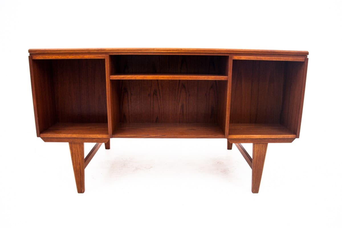 Desk, brown teak, Denmark, 1960s - 67280